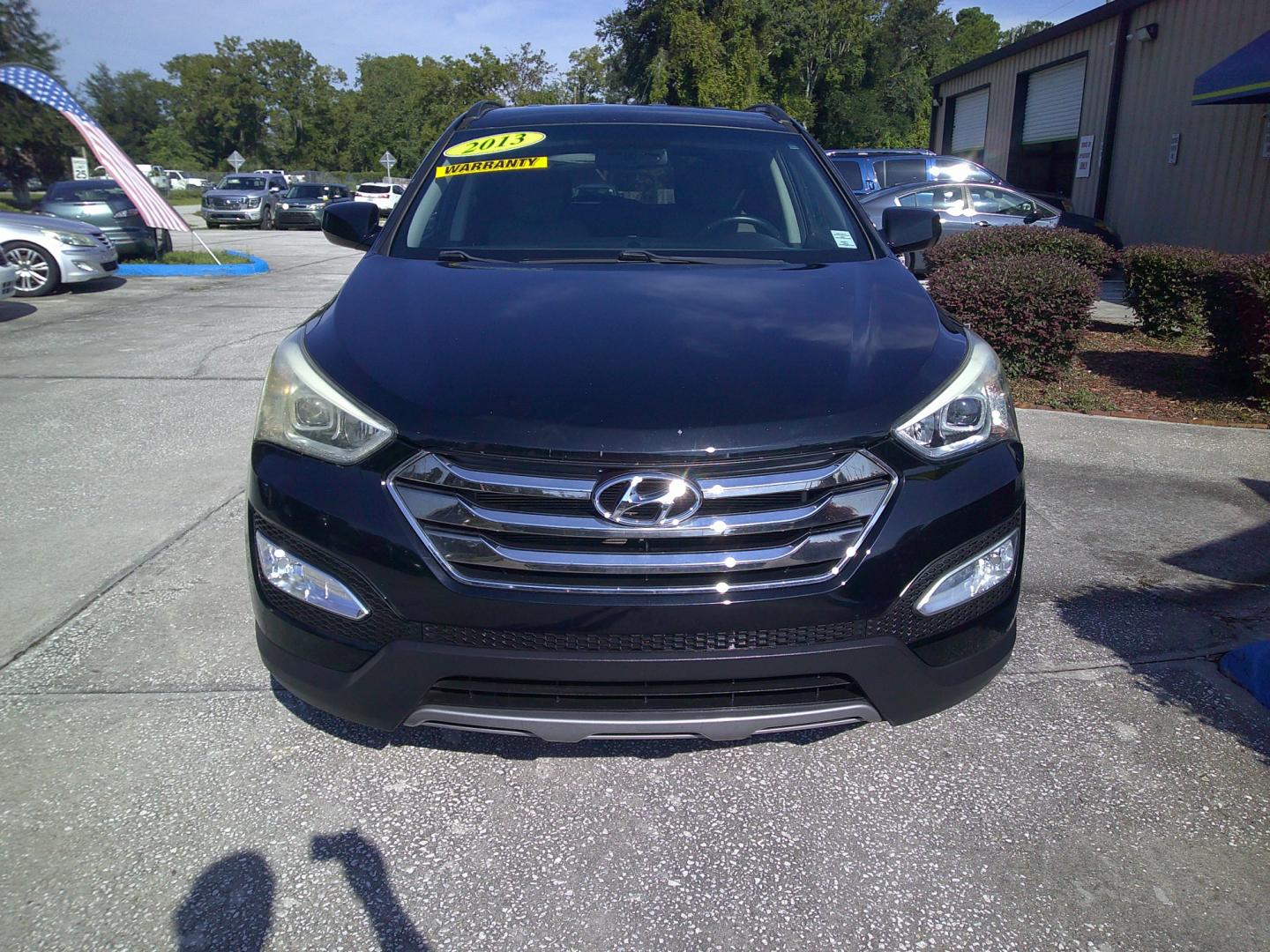 2013 BLACK HYUNDAI SANTA FE SPORT BASE (5XYZUDLB4DG) , located at 390 Hansen Avenue, Orange Park, FL, 32065, (904) 276-7933, 30.130497, -81.787529 - Photo#0